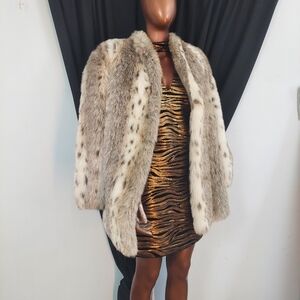 Vintage Jordache Faux Fur Jacket